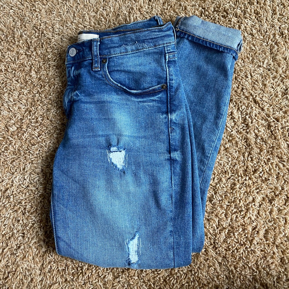 gap girlfriend jeans!